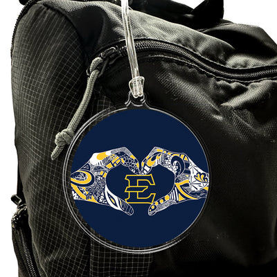 ETSU Bucs - Kelsey Montague E Ornament & Bag Tag