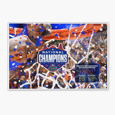 Florida Gators - Florida Gators NCAA Men's Basketball National Champions Score