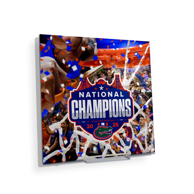 Florida Gators - Florida Gators NCAA Men's Basketball National Champions - College Wall Art #Acrylic Mini