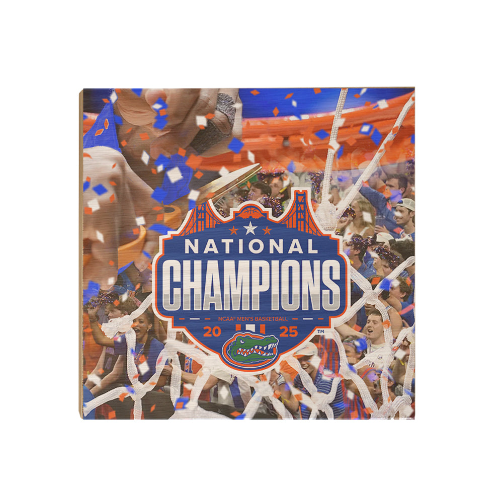 Florida Gators - Florida Gators NCAA Men's Basketball National Champions - College Wall Art #Canvas