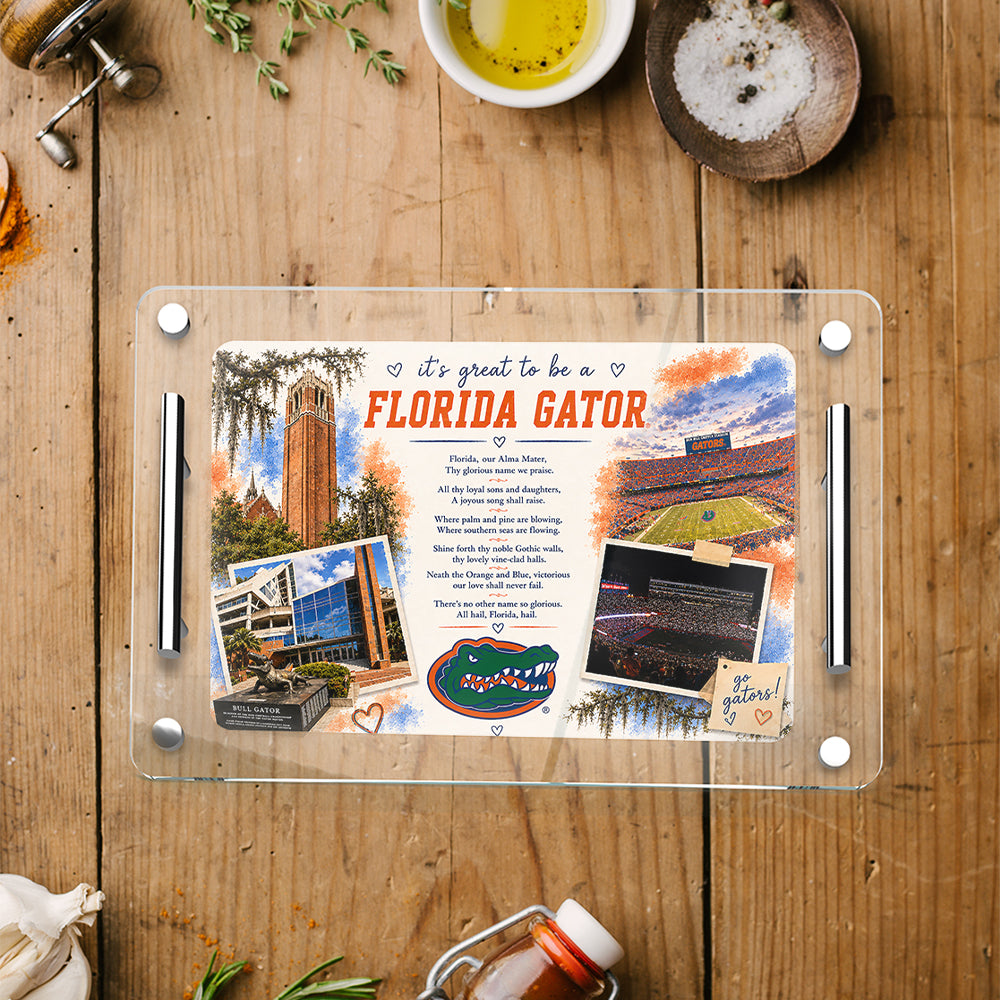 Florida Gators - It's Great to be a Gator Alma Mater Charcuterie Tray