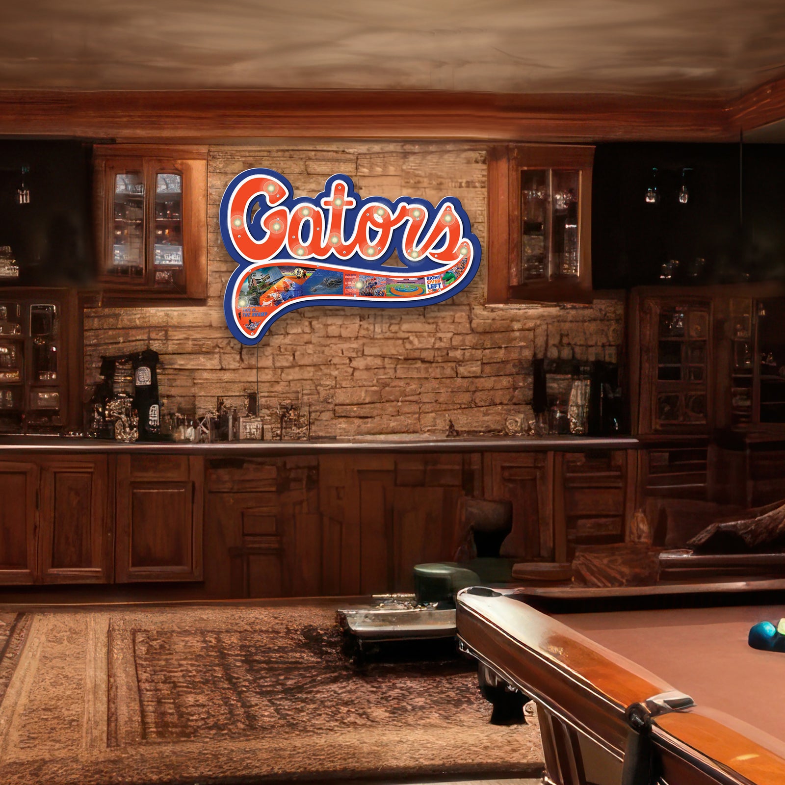 Florida Gators - Gators Dimensional Marquee Wall Art