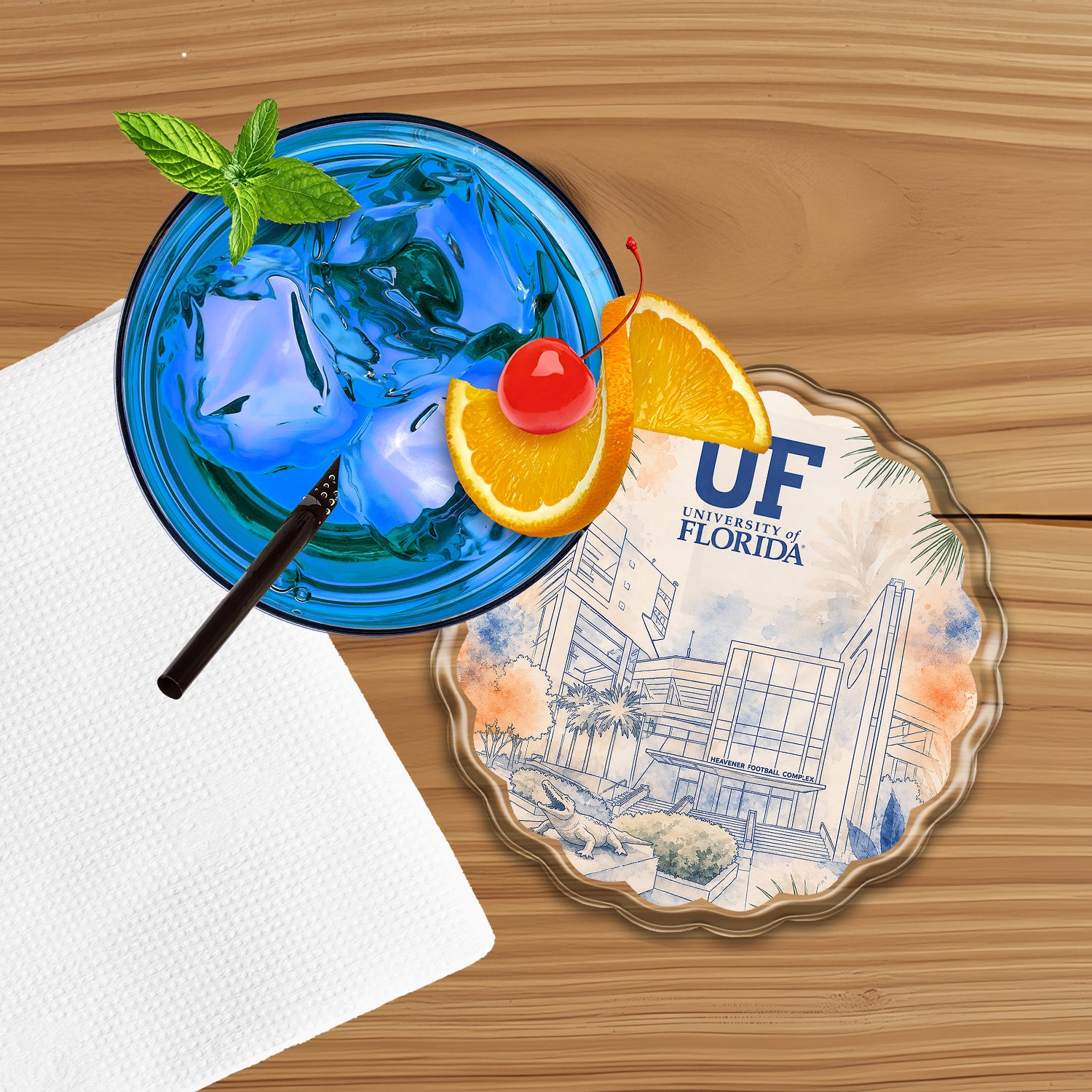 Florida Gators - UF University of Florida Drink Coaster