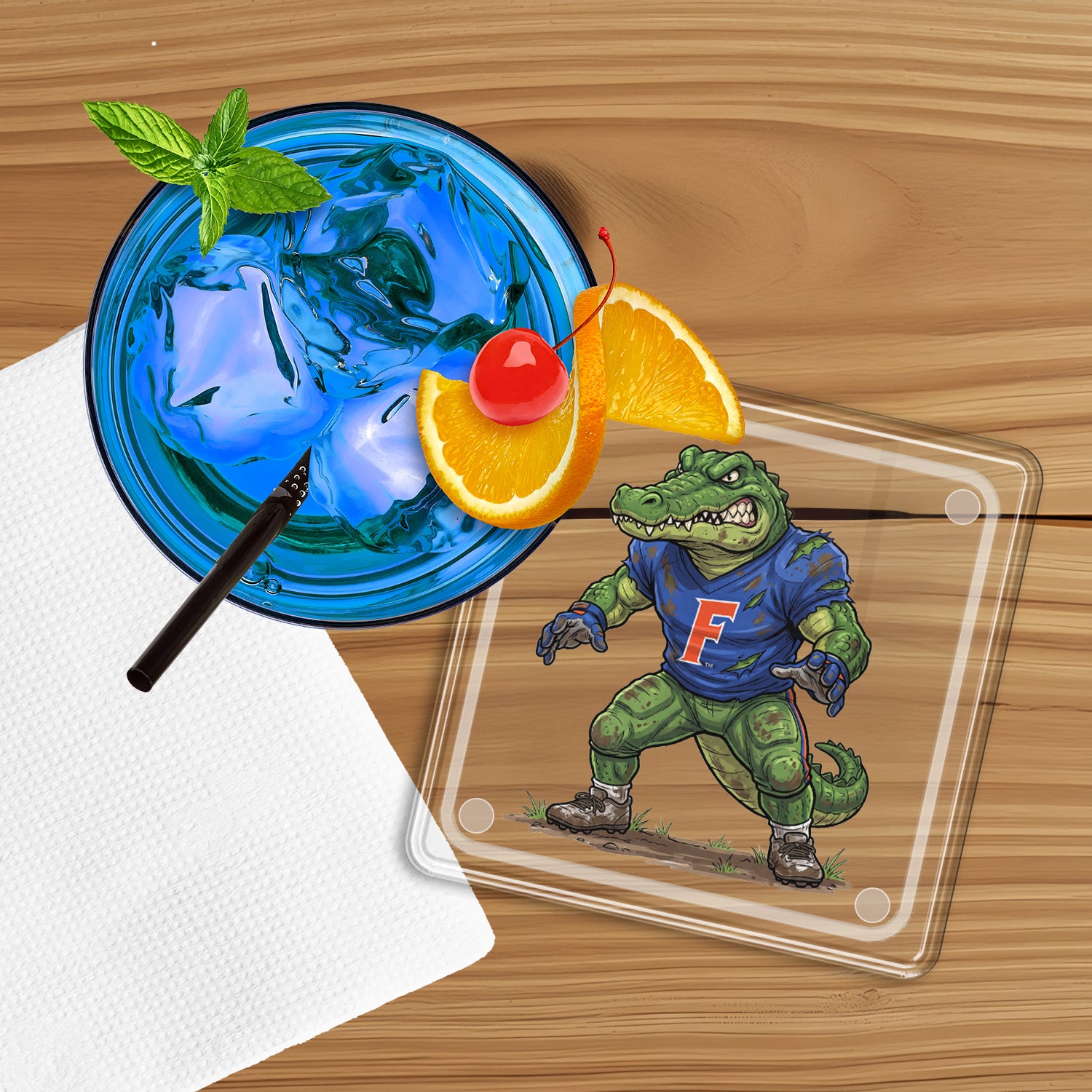 Florida Gators - Defend Florida Drink Coaster