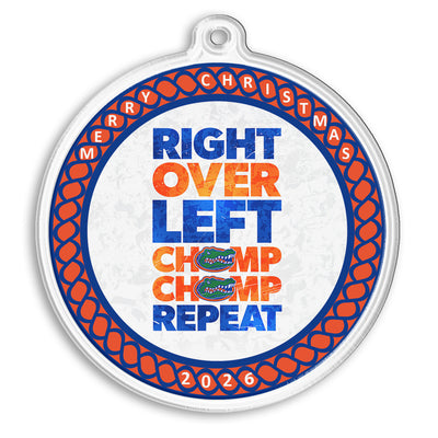 Florida Gators - Gator Chomp 2026 Christmas Ornament