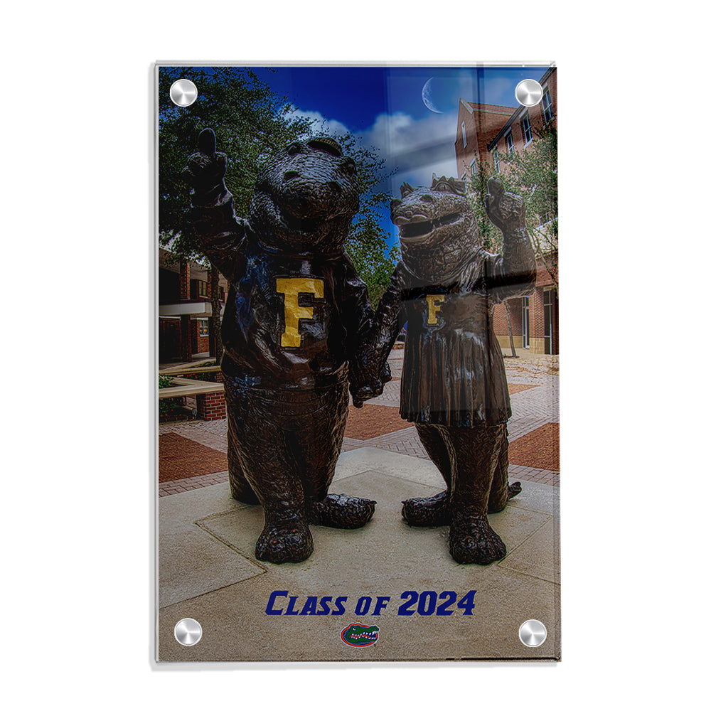 Florida Gators - Albert and Alberta Class of 2024 - College Wall Art #Canvas