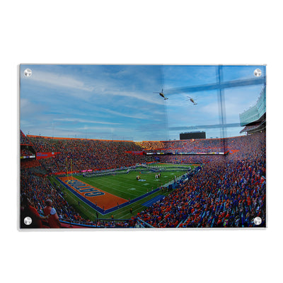 Florida Gators - Gator Flyover - College Wall Art #Acrylic