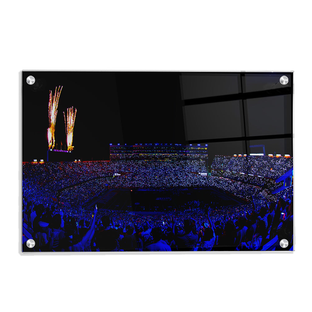 Florida Gators - Blue - College Wall Art #Canvas