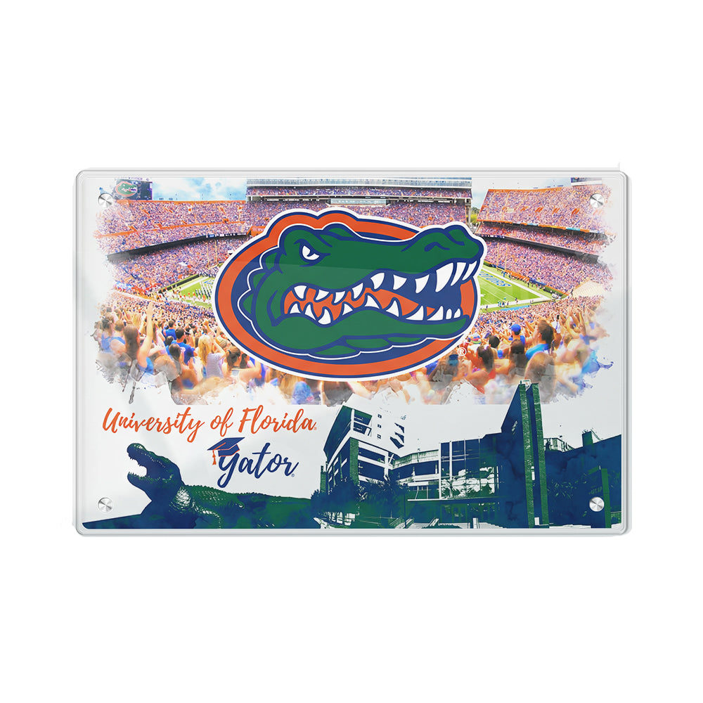 Florida Gators - University of Florida Gator - College Wall Art #Canvas