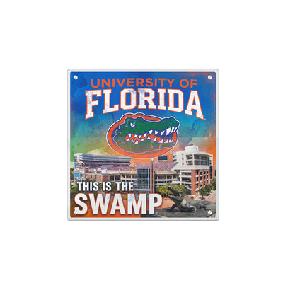 Florida Gators - University of Florida This is the Swamp - College Wall Art #Acrylic