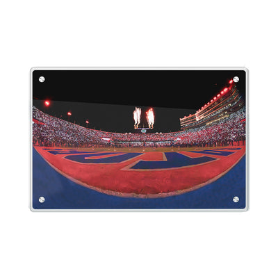 Florida Gators - Won't Back Down from the End Zone - College Wall Art #Acrylic
