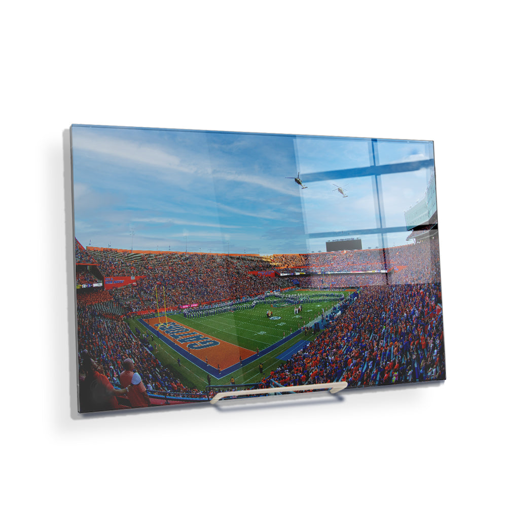 Florida Gators - Gator Flyover - College Wall Art #Canvas