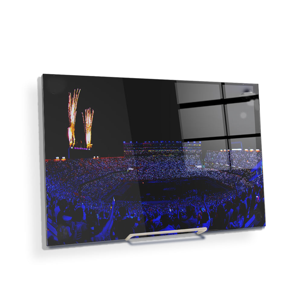 Florida Gators - Blue - College Wall Art #Canvas