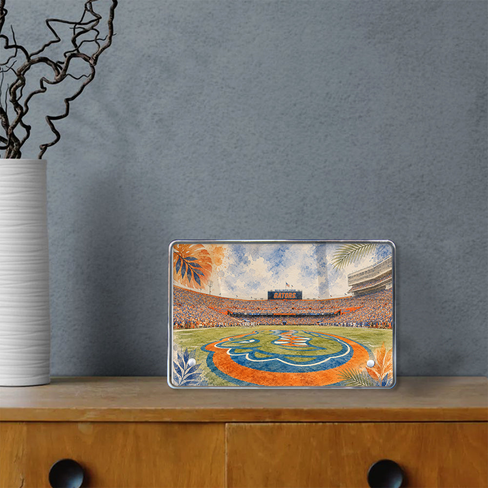 Florida Gators - Gators Game Day at Ben Hill Griffin Stadium - College Wall Art #Canvas