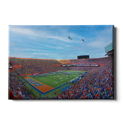 Florida Gators - Gator Flyover - College Wall Art #Canvas