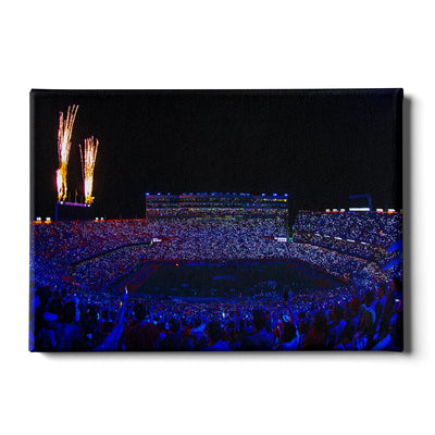 Florida Gators - Blue - College Wall Art #Canvas