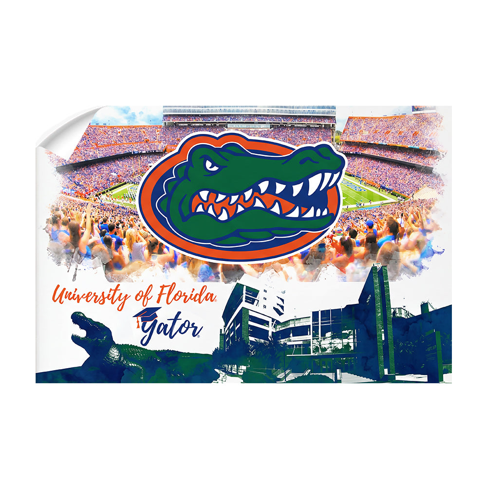 Florida Gators - University of Florida Gator - College Wall Art #Canvas