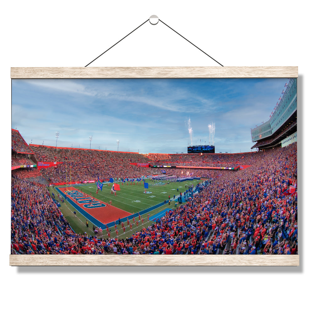 Florida Gators - Enter the Gators - College Wall Art #Canvas