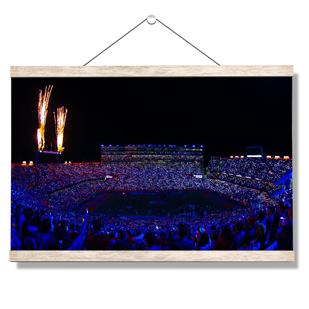 Florida Gators - Blue - College Wall Art #Canvas