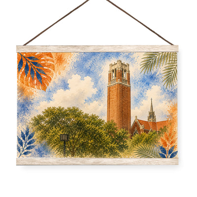 Florida Gators - It's Great to be a Florida Gator Bell Tower - College Wall Art #Hanging Canvas
