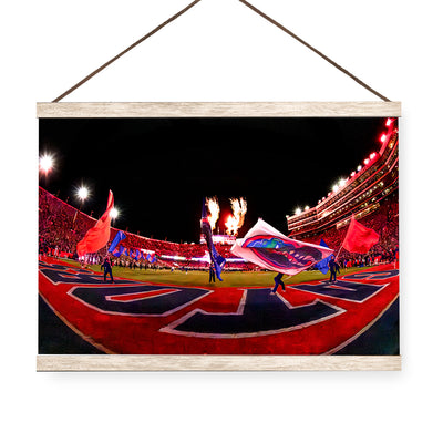 Florida Gators - Enter Gators - College Wall Art #Hanging Canvas