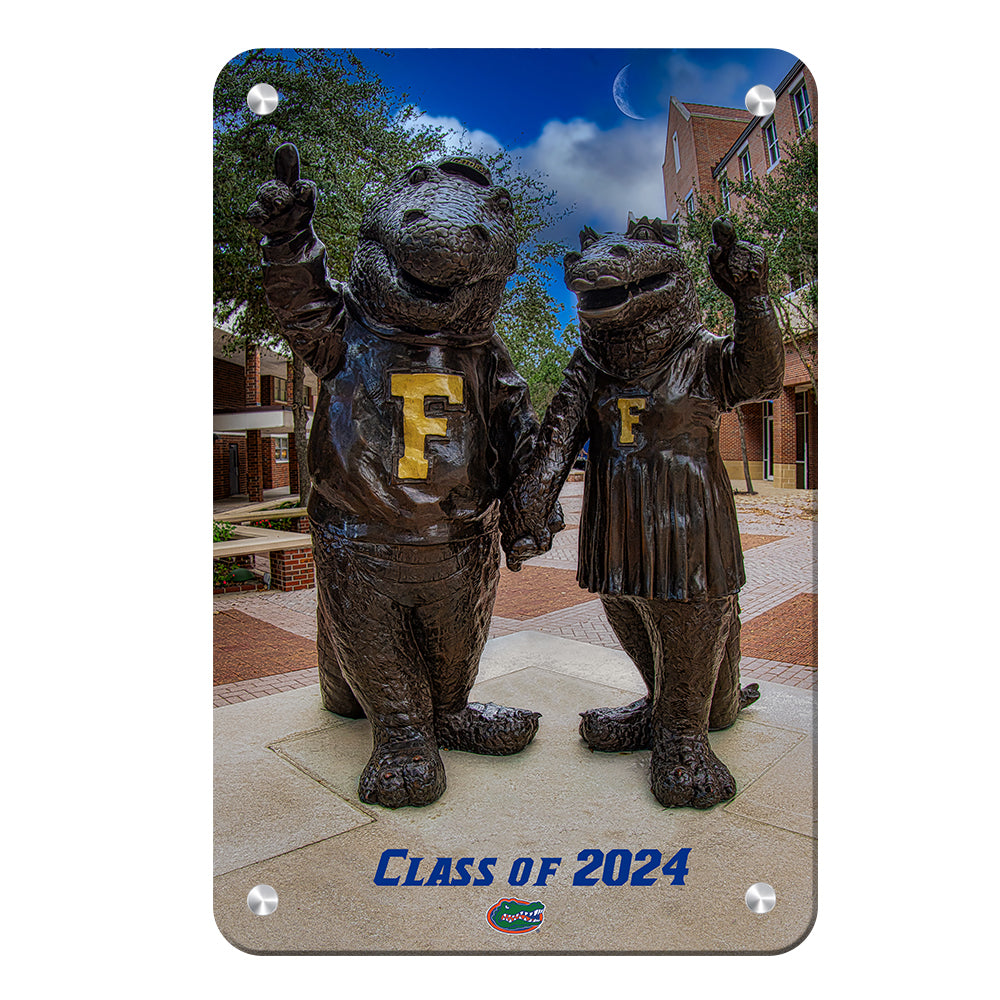 Florida Gators - Albert and Alberta Class of 2024 - College Wall Art #Canvas