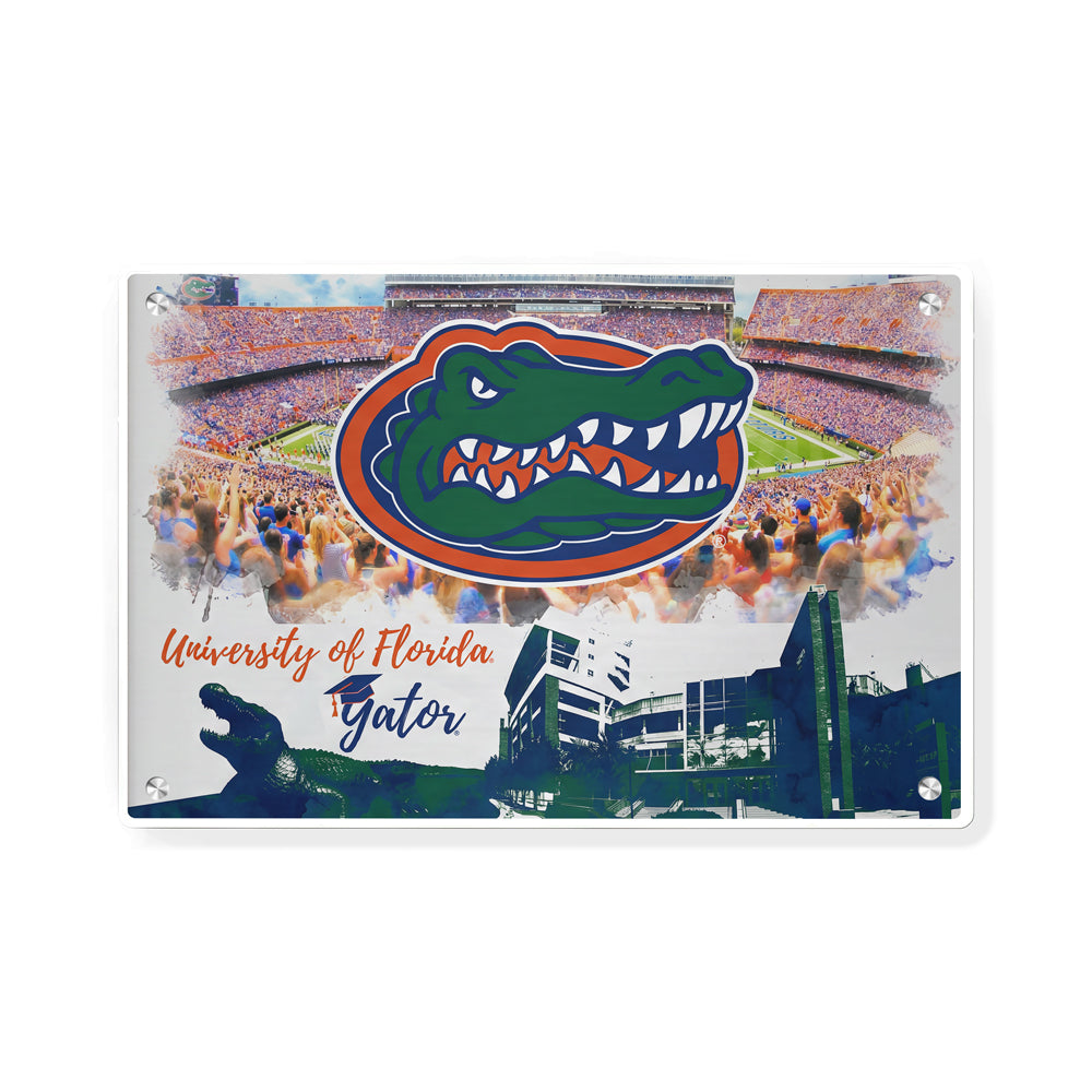 Florida Gators - University of Florida Gator - College Wall Art #Canvas