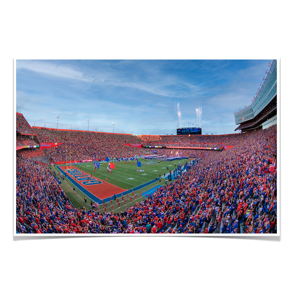 Florida Gators - Enter the Gators - College Wall Art #Canvas