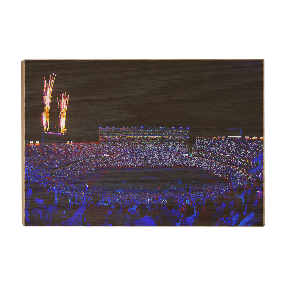 Florida Gators - Blue - College Wall Art #Canvas