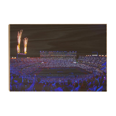 Florida Gators - Blue - College Wall Art #Wood