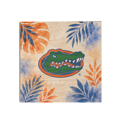 Florida Gators - Tropical Gator - College Wall Art #Wood