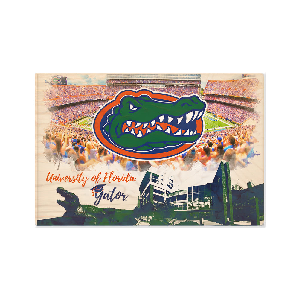 Florida Gators - University of Florida Gator - College Wall Art #Canvas