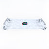 Florida Gators  - Gator Logo Acrylic Beverage and Hors d'oeuvres Tray