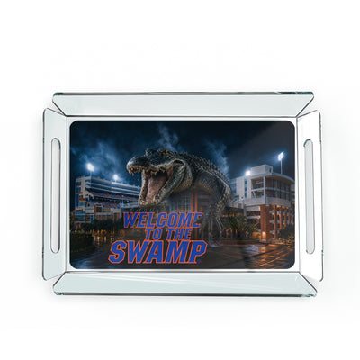 Florida Gators - Welcome ot the Swamp Decorative Serving Tray