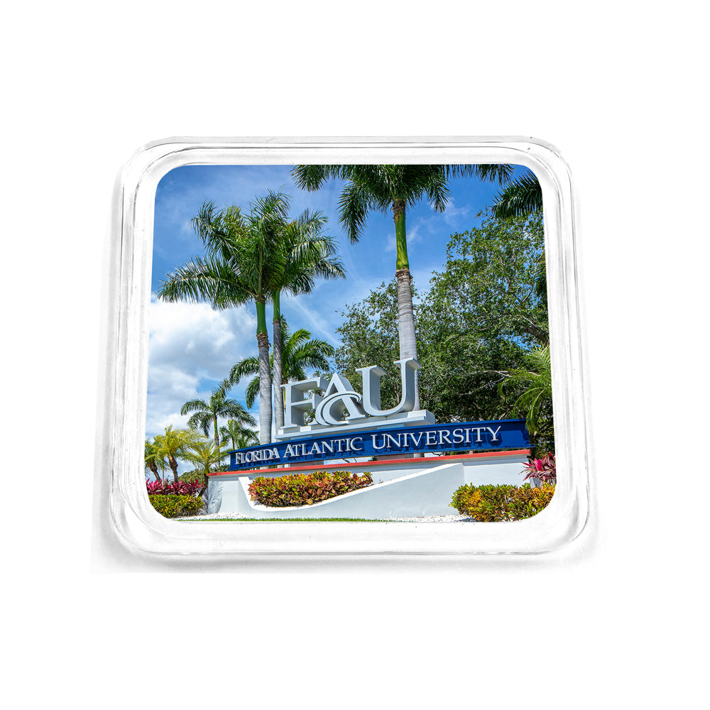Florida Atlantic Owls - Florida Atlantic Entrance Drink Coaster