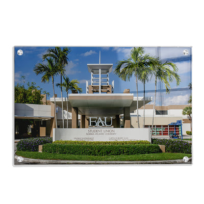 Florida Atlantic Owls - Student Union - College Wall Art #Acrylic