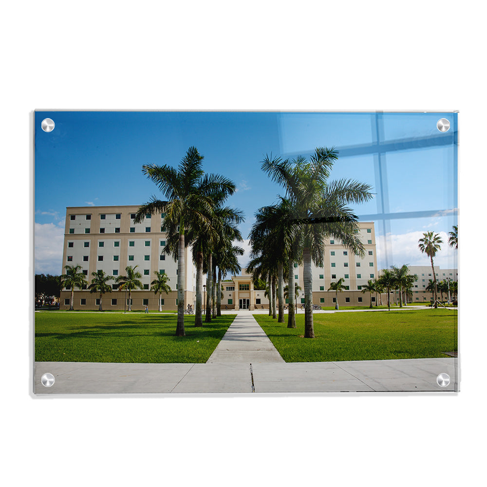 Florida Atlantic Owls - FAU Campus - College Wall Art #Canvas