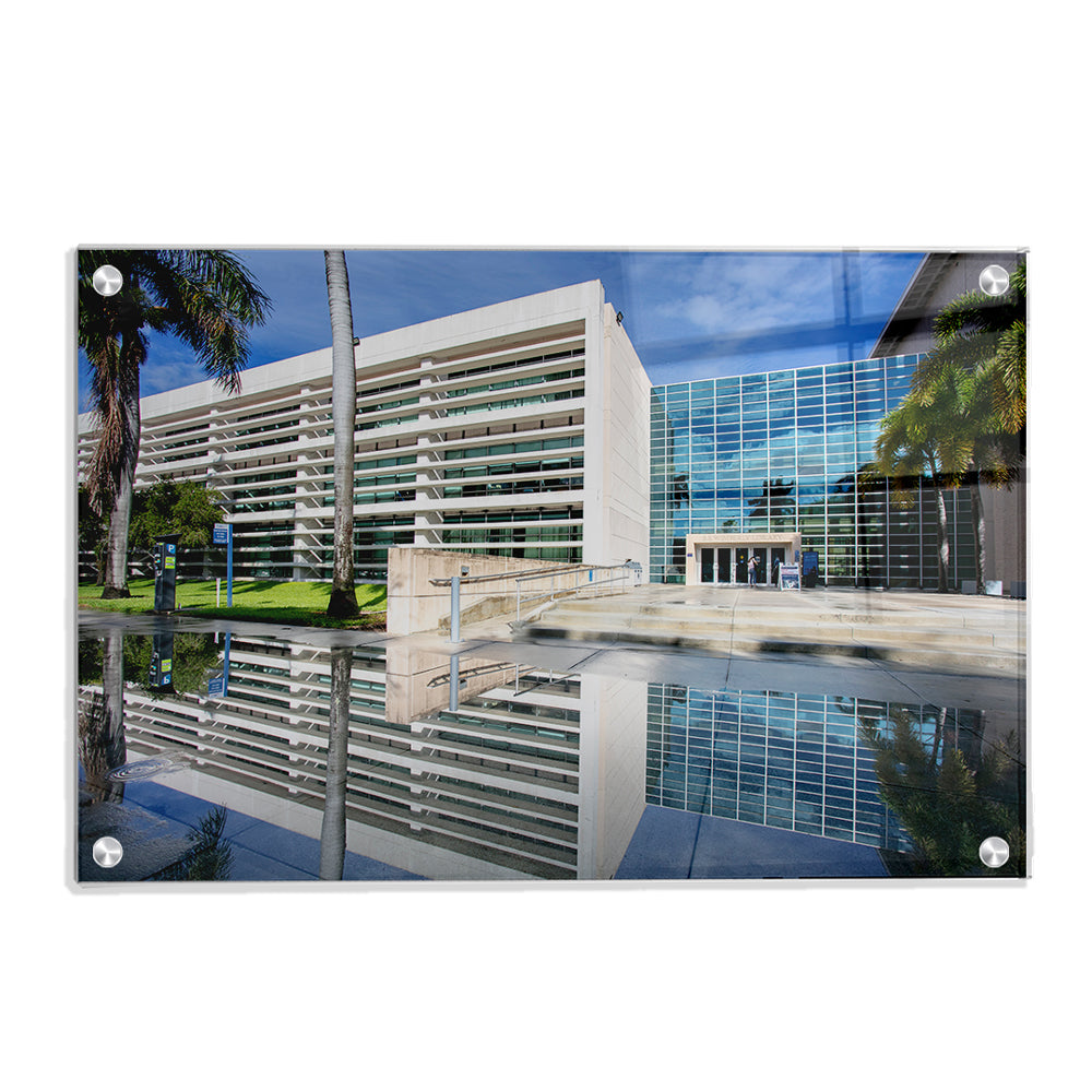 Florida Atlantic Owls - S. E. Wimberly Library - College Wall Art #Canvas