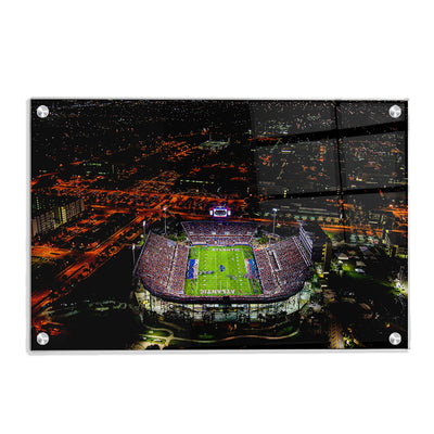 Florida Atlantic Owls - FAU Stadium Aerial - College Wall Art #Acrylic