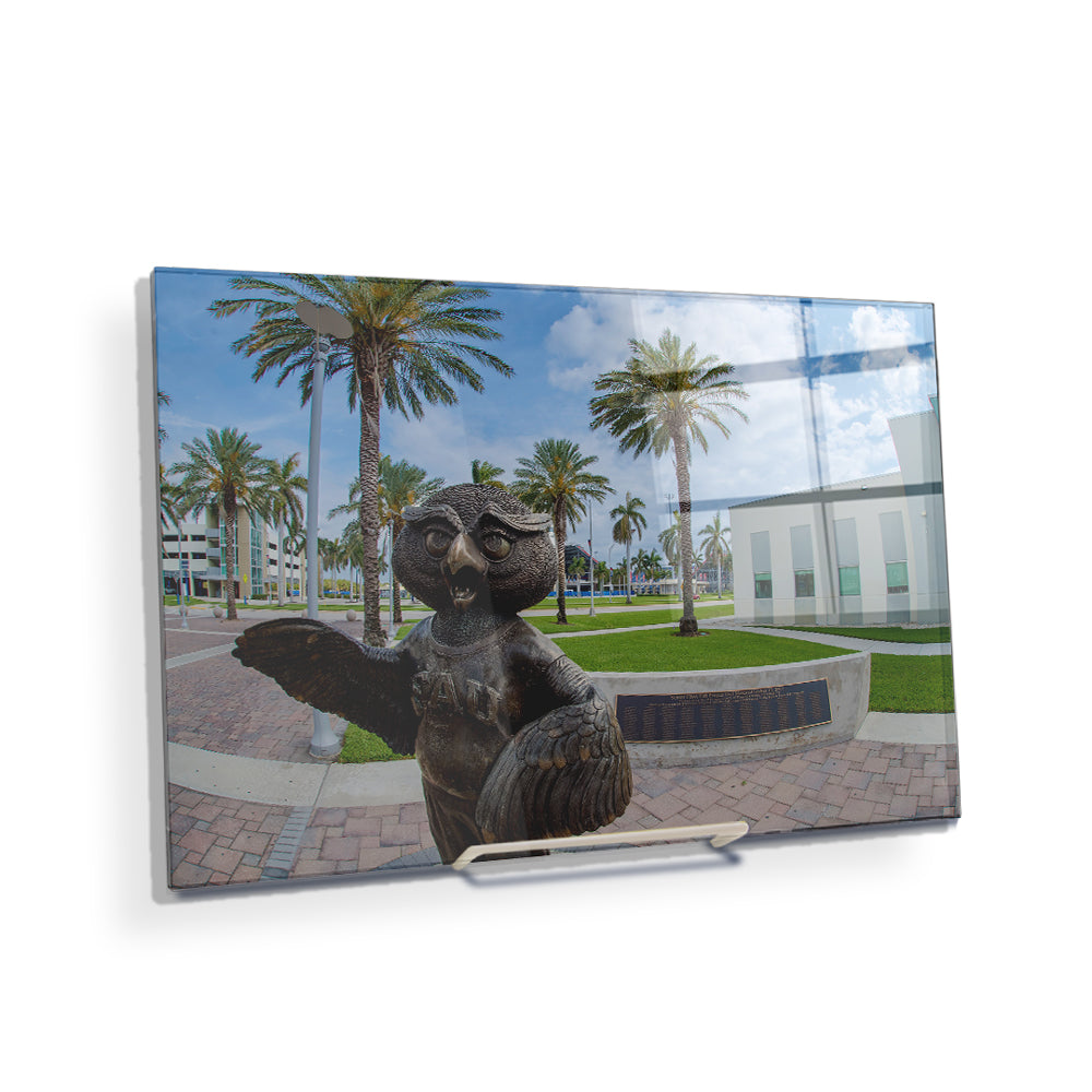 Florida Atlantic Owls - Welcome to Florida Atlantic - College Wall Art #Canvas