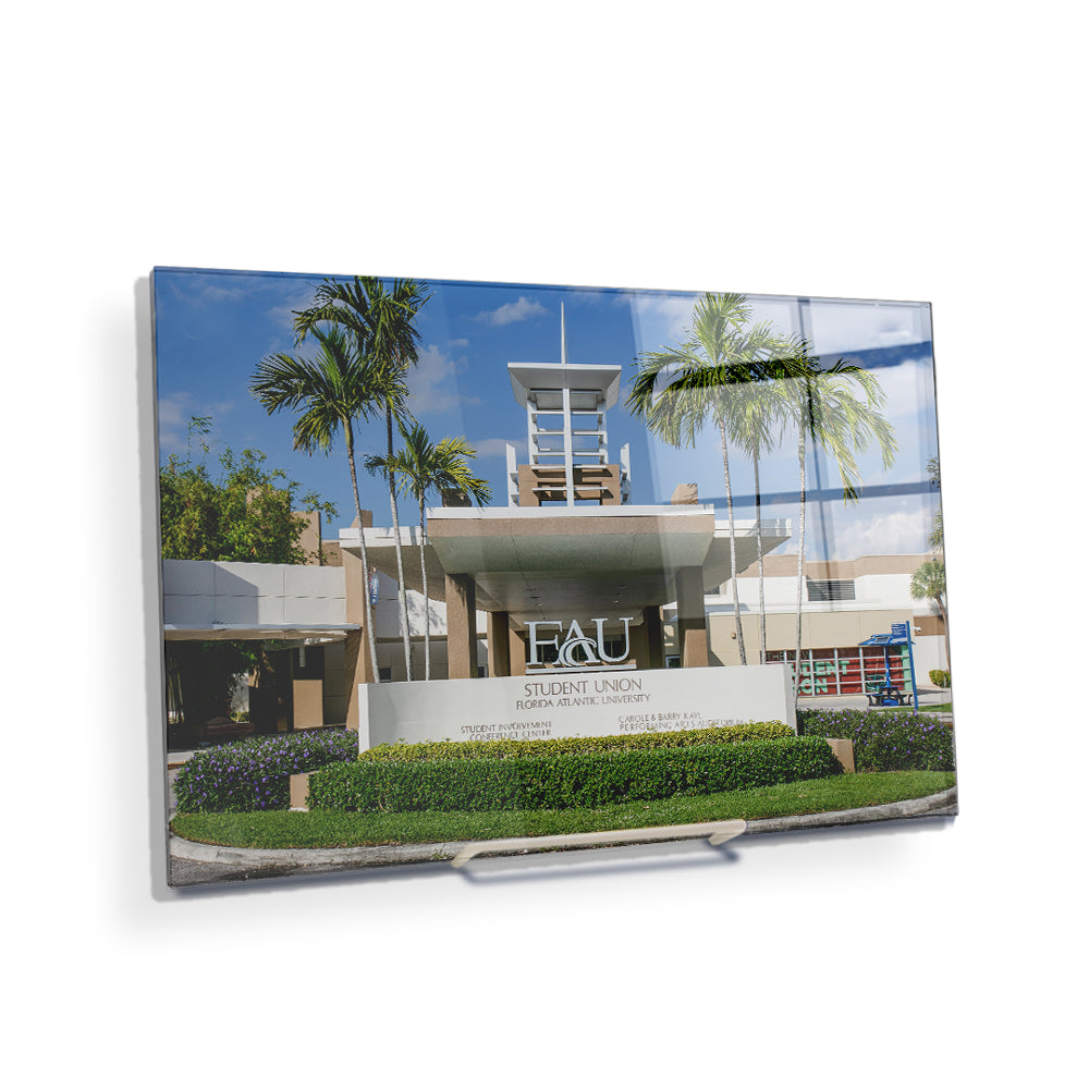 Florida Atlantic Owls - Student Union - College Wall Art #Canvas