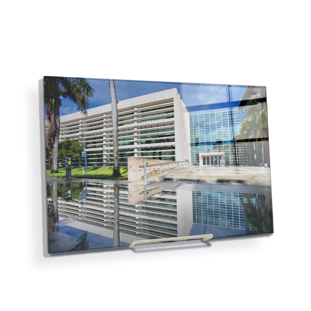 Florida Atlantic Owls - S. E. Wimberly Library - College Wall Art #Canvas