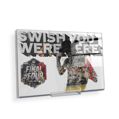 Florida Atlantic Owls - Swish You Were Here Double Exposure - College Wall Art #Acrylic Mini