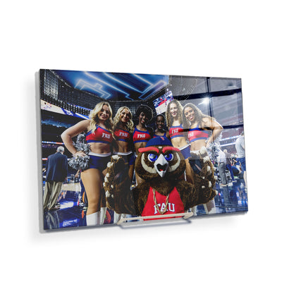 Florida Atlantic Owls - FAU Owl - College Wall Art #Acrylic Mini