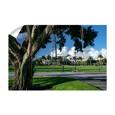 Florida Atlantic Owls - Banyan Tree - College Wall Art #Wall Decal