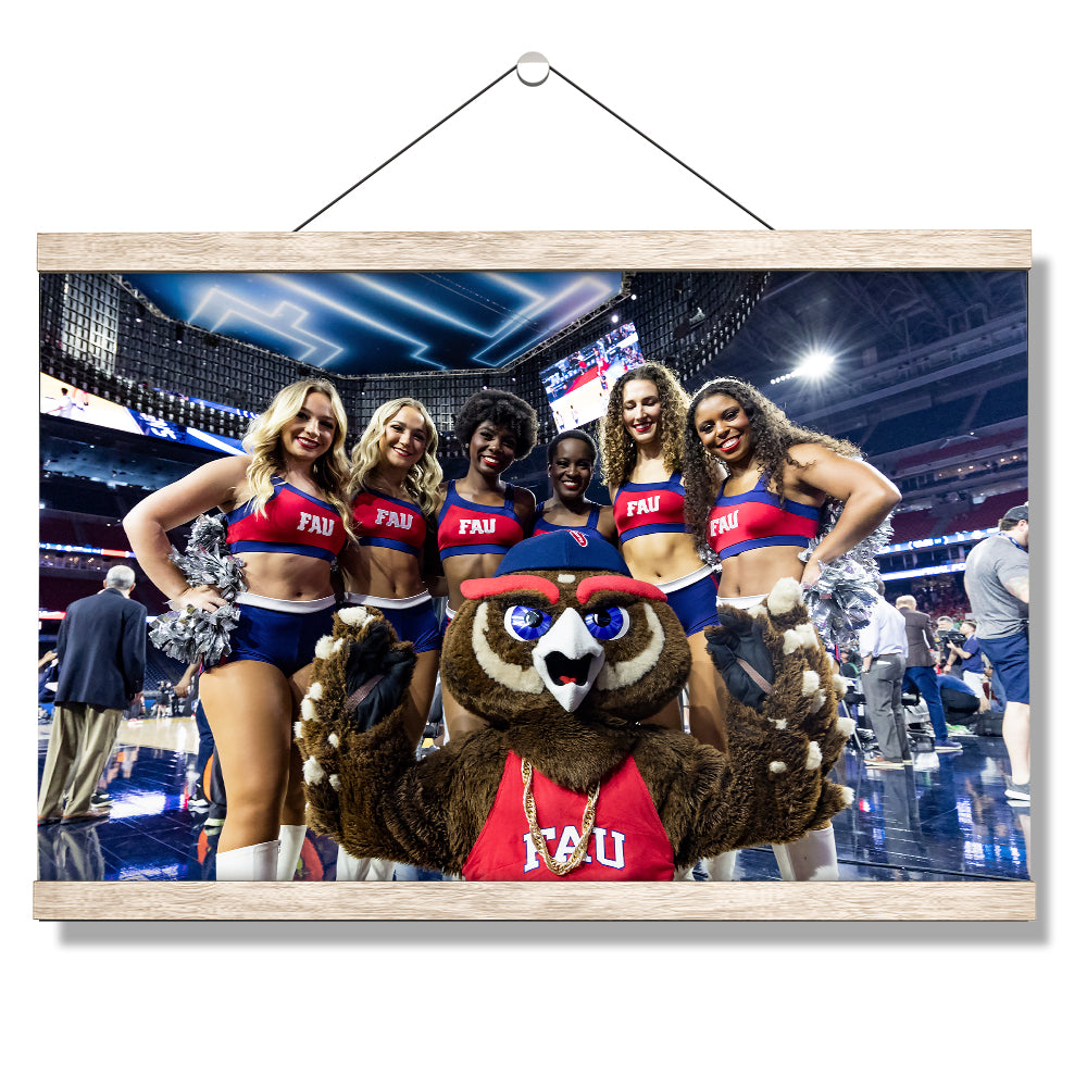 Florida Atlantic Owls - FAU Owl - College Wall Art