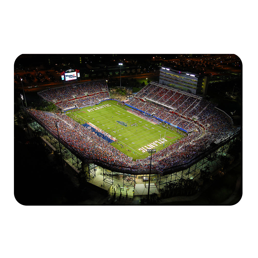 Florida Atlantic Owls - FAU Stadium - College Wall Art #Canvas