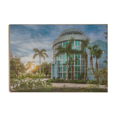 Florida Atlantic Owls - Harbor Branch - College Wall Art #Wood