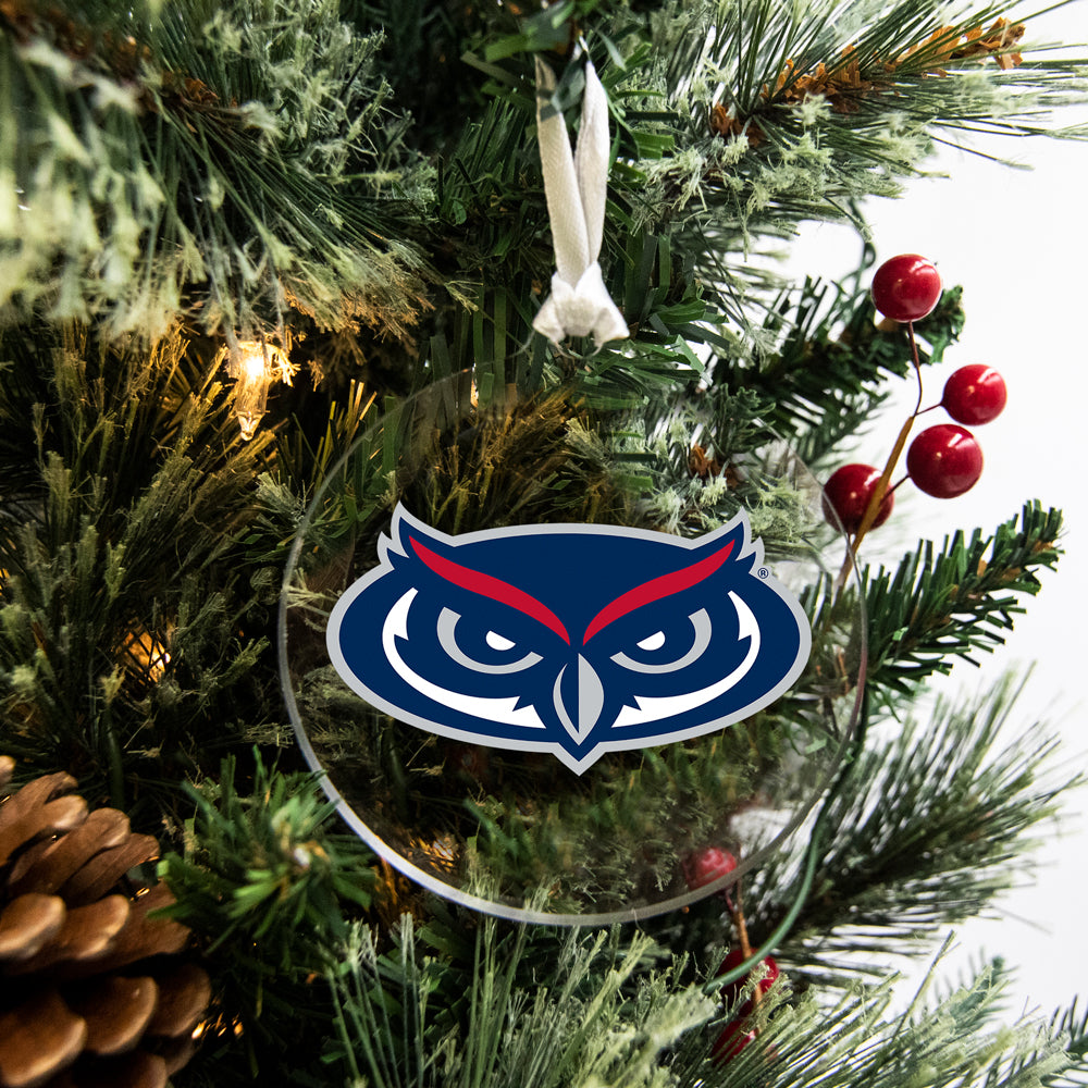 Florida Atlantic Owls  - Florida Atlantic Owls Mark Ornament & Bag Tag