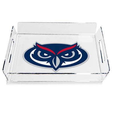 Florida Atlantic Owls  -  Florida Atlantic Owls Mark Decorative Serving Tray